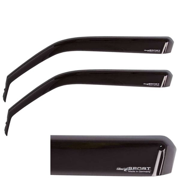 Wind deflector VW Golf 7 black