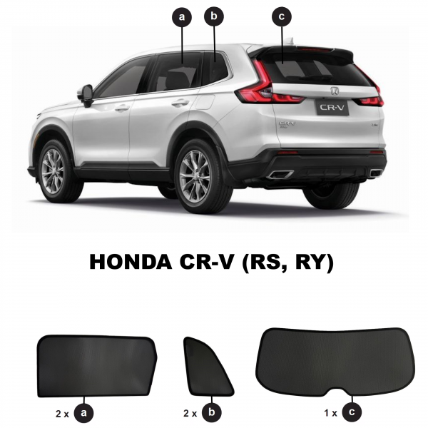 car shades Honda CR-V RS RY