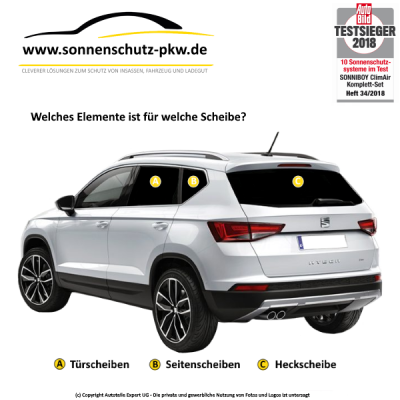 VW Golf vi 6 Sonnenschutz 5 Türer Orginal VW-Zubehör in Bayern - Bernau am  Chiemsee