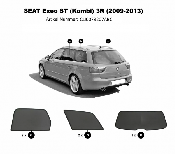 sun shades seat exeo Estate