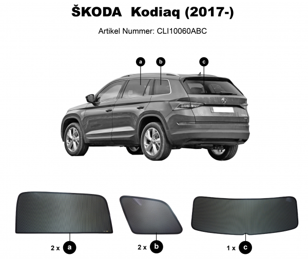 sonniboy sonnenschutz skoda kodiaq