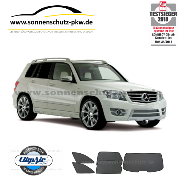 car shades Mercedes GLK X204