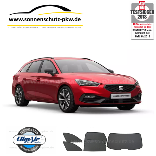 Seat Leon Sportstourer sonnenschutz