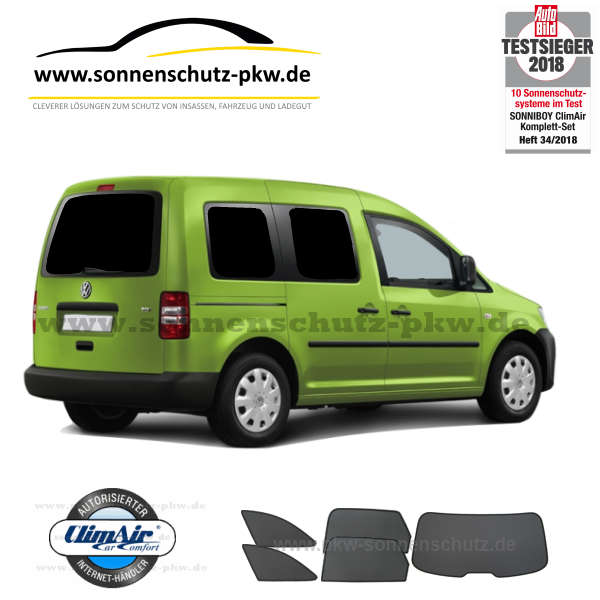 sun protection vw caddy 2K