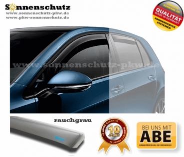 Wind deflector PROFI Mazda 6 4-DOOR 2008 grey