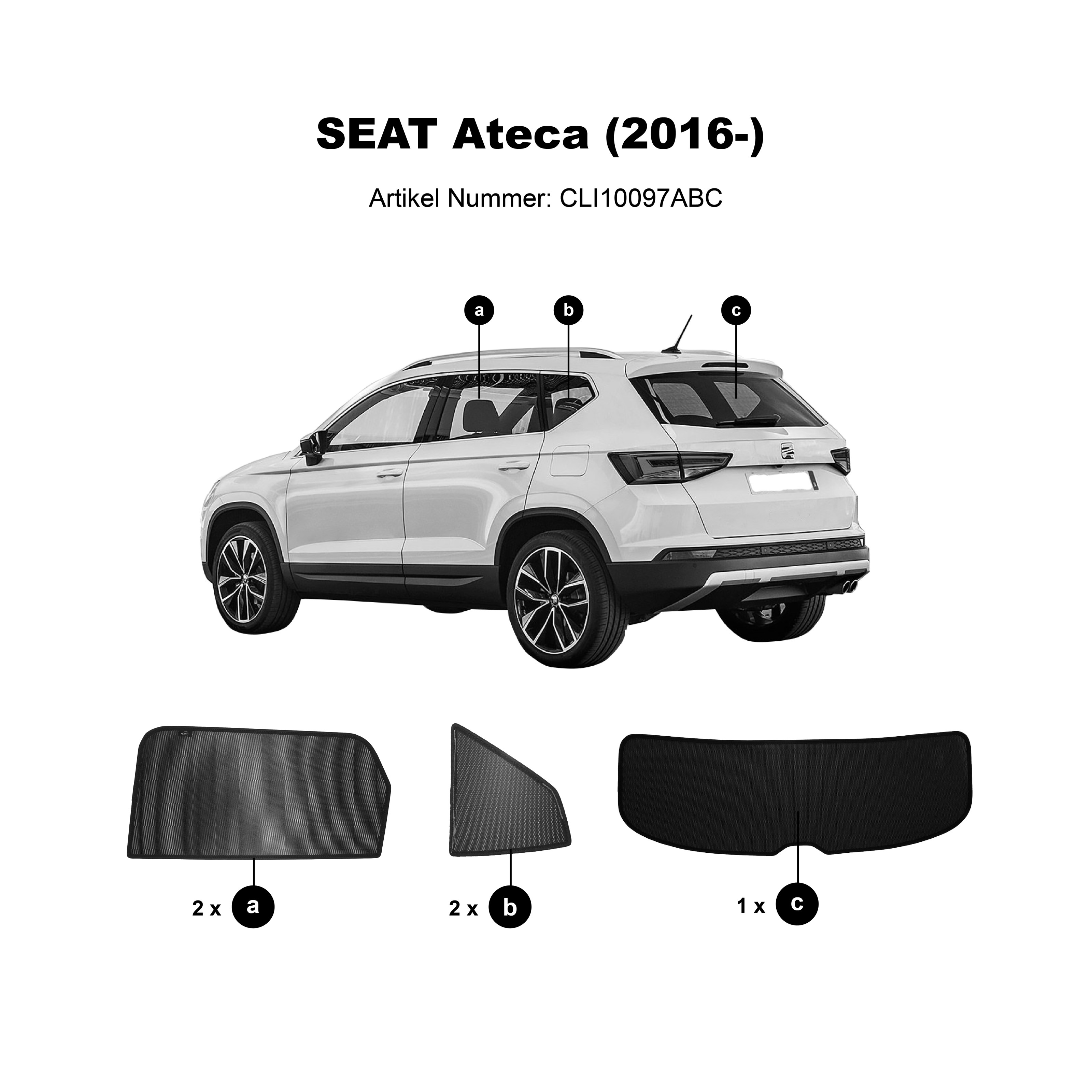 SEAT Ateca Cupra – CargoCover Kofferraumschutz