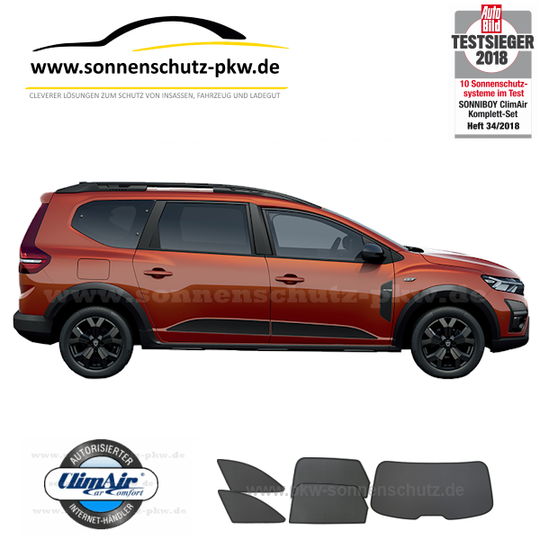 Auto Sonnenschutz für Dacia Dokker/Duster/Jogger/Lodgy/Logan