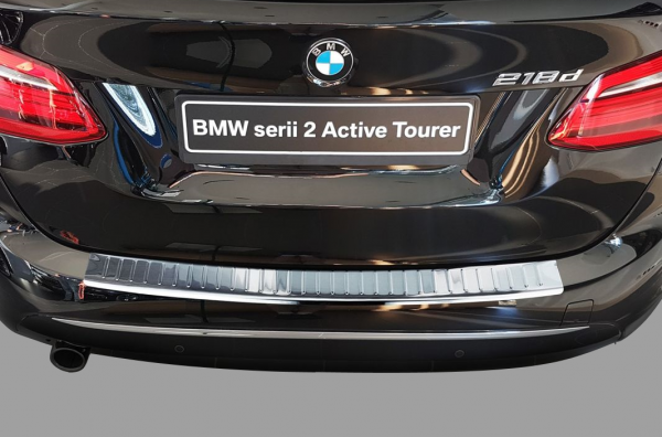 Ladekantenschutz BMW 2er Active Tourer (U06) Edelstahl anthrazit