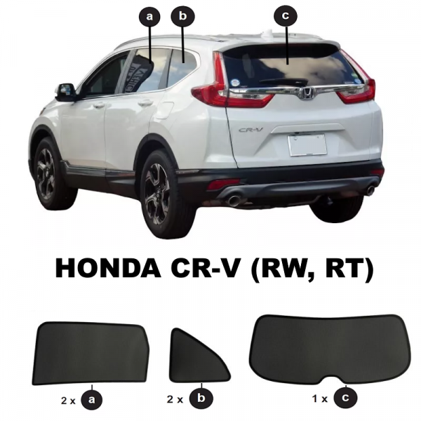 car shades Honda CR-V RW RT