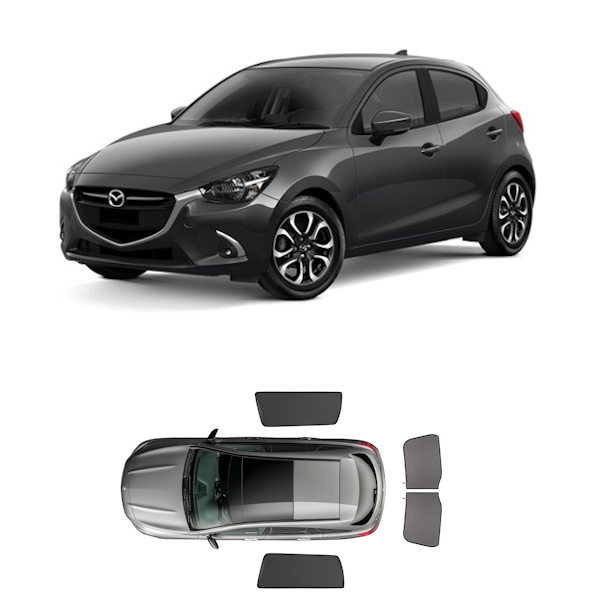 Car Shades Mazda 2 DJ