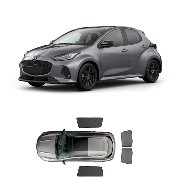 Car Shades Mazda 2 Hybrid