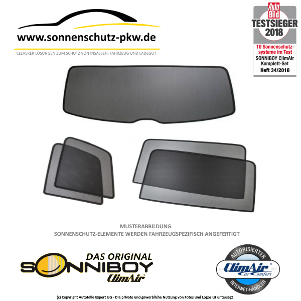 vw id4 sonnenschutz sonniboy