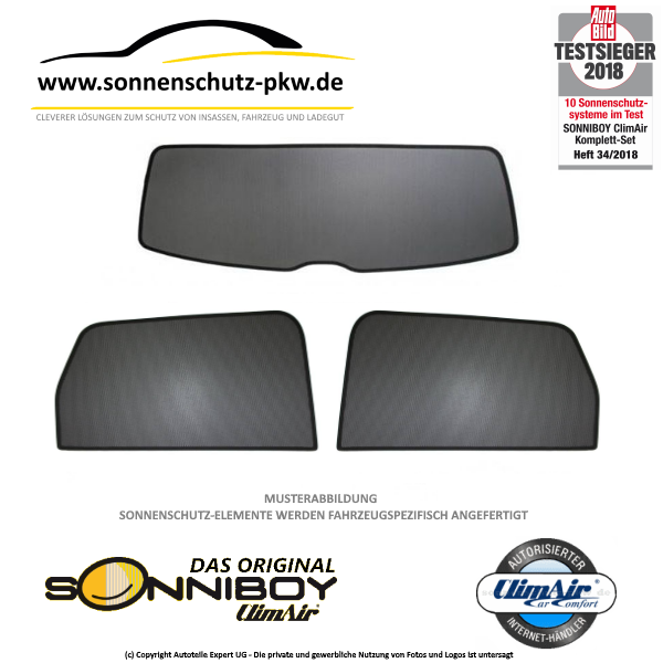 vw golf 6 5 tuerer sonnenschutz sonniboy