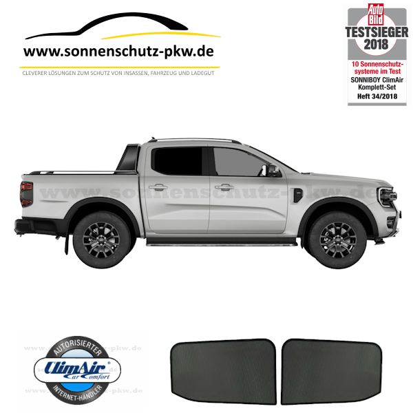 car shades Ford Ranger