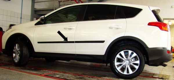 Toyota RAV4 (XA3a, XA4, EU, M) Side Molding