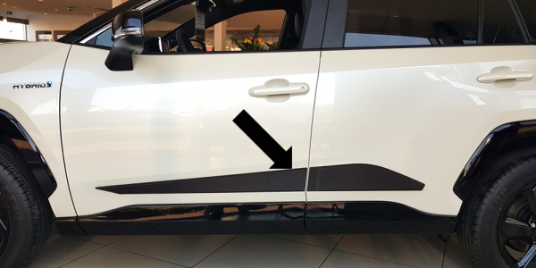 Toyota RAV4 (XA5, EU, M) 01.2019-  Side Molding