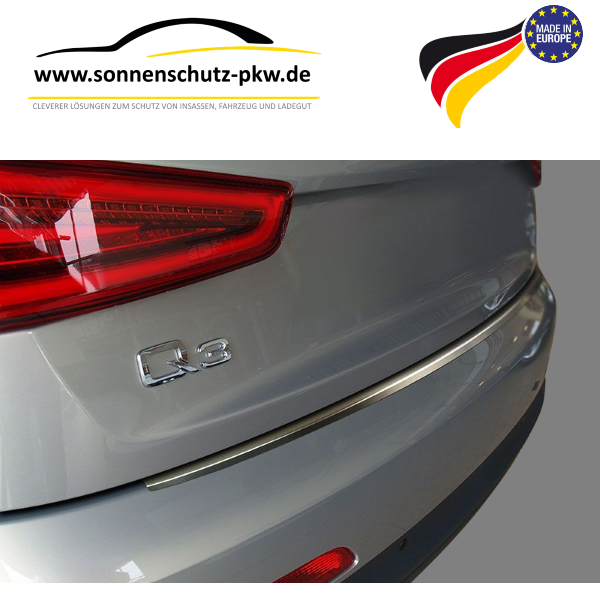 EDELSTAHL LADEKANTENSCHUTZ AUDI Q3 8U 2011-