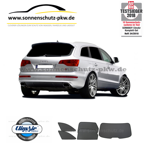 sun shades audi Q7 4L