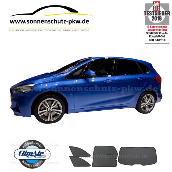 bmw 2er active Tourer car shades sonniboy