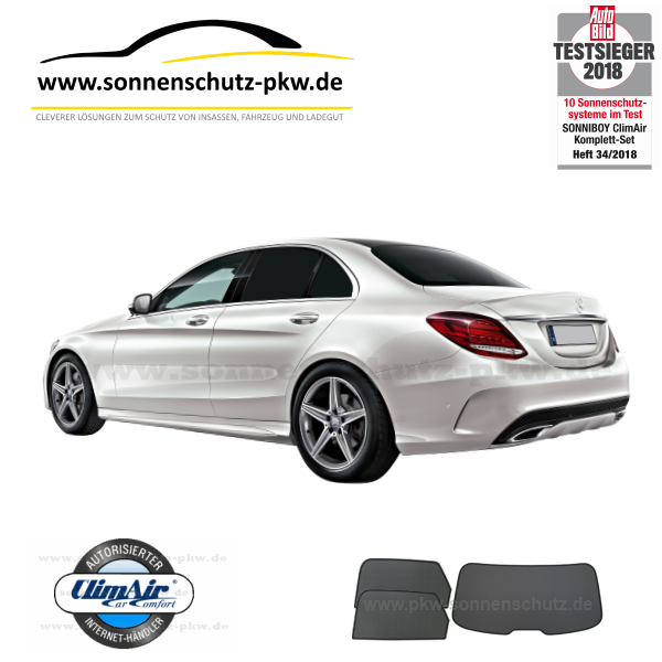 car shades mercedes c-class W205