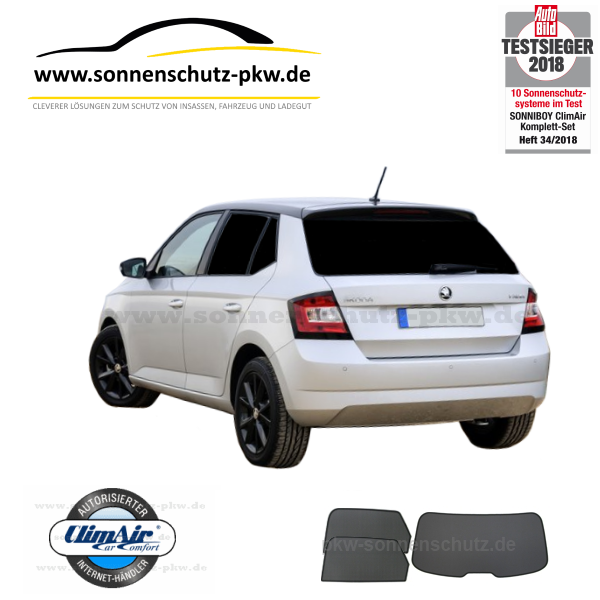 Skoda Fabia NJ sonnenschutz sonniboy