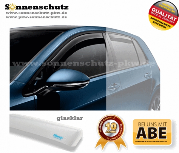 Wind deflector PROFI Mazda 6 5-DOOR 2008 clear