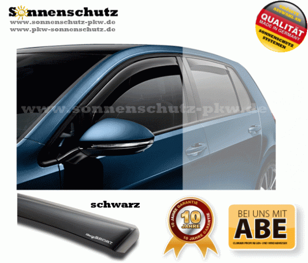 WINDABWEISER PROFI Opel Combo E schwarz