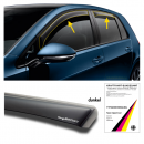 Windabweiser Skoda Kamiq (NW) vorne + hinten 03.2019- schwarz